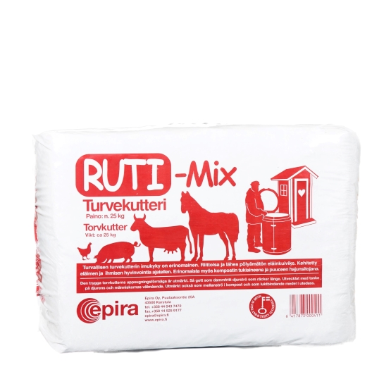 Ruti-Mix turvekutteri 25kg